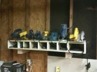 Corded Tool Storage Shelf