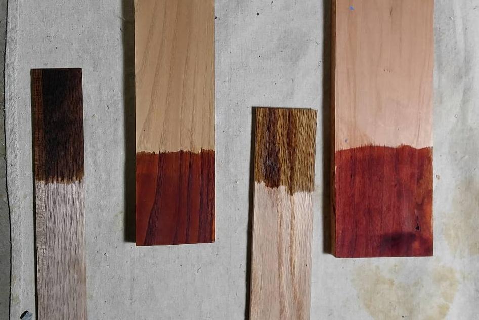 Transtint or dye samples - Finishing - Wood Talk Online